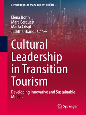 cover image of Cultural Leadership in Transition Tourism